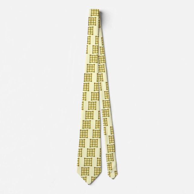 MAGIC SQUARE 33, cream Tie (Front)