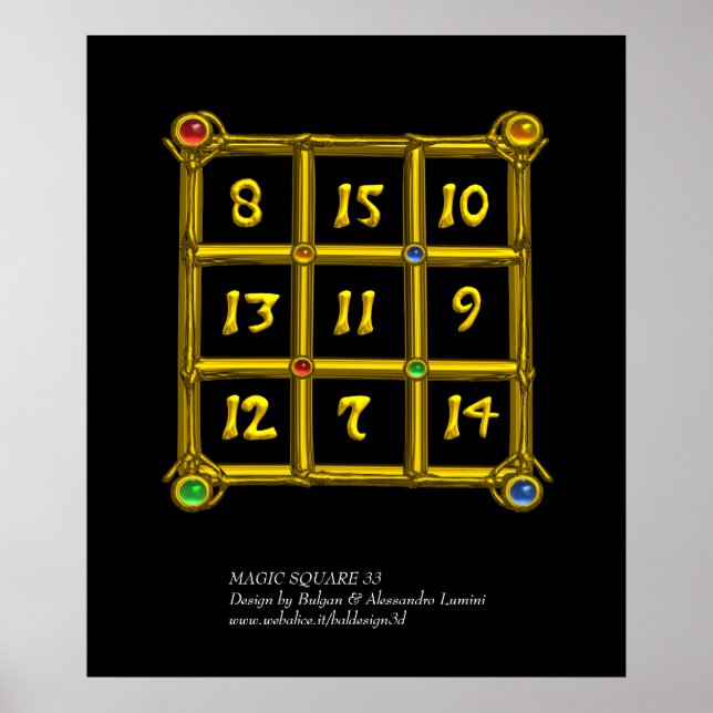 MAGIC SQUARE 33 POSTER (Front)