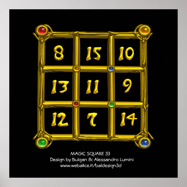 MAGIC SQUARE 33 POSTER (Front)