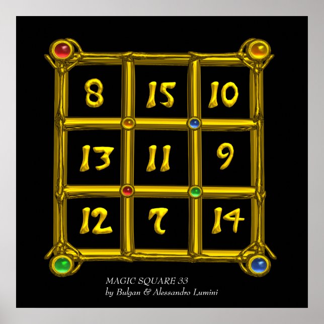MAGIC SQUARE 33 POSTER (Front)