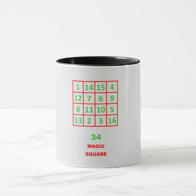 Magic Square Mug (Center)