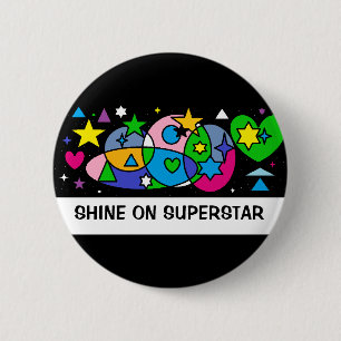 MAGIC STARS AND MOONS BUTTON