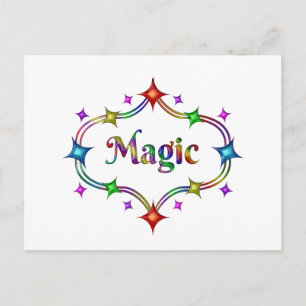 Magic Stars Postcard