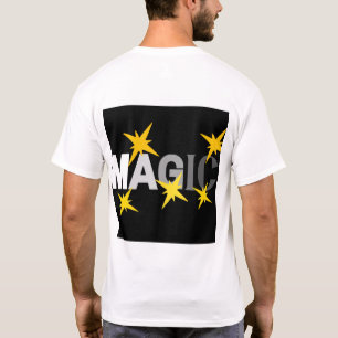 Magic Stars white t-shirt Z DESIGNS