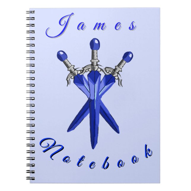 Magic sword  notebook (Front)