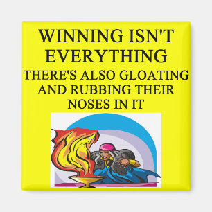 magic the gather and fantasy game joke magnet