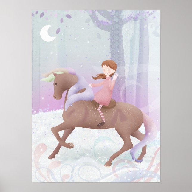 Magic the pony poster print (Front)