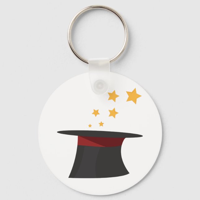 Magic Top Hat Key Ring (Front)