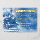 Magic Train Birthday Invitation