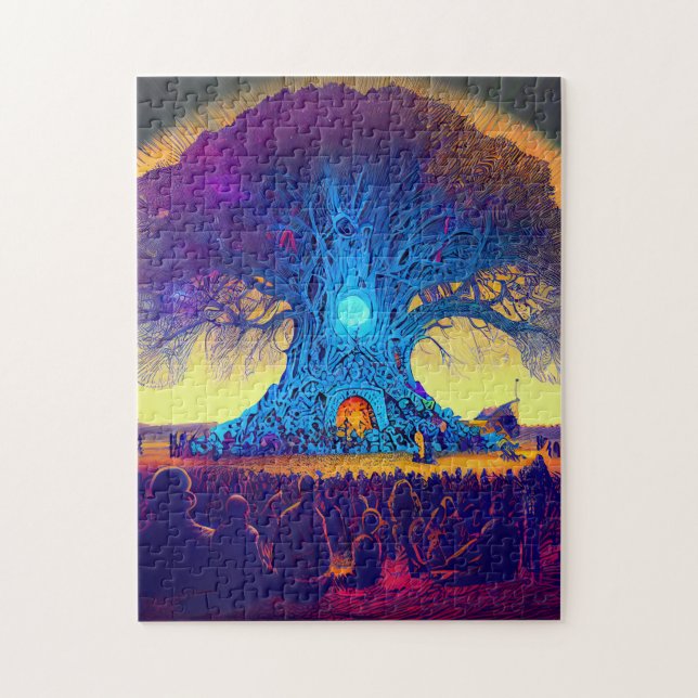 Magic tree puzzle (Vertical)