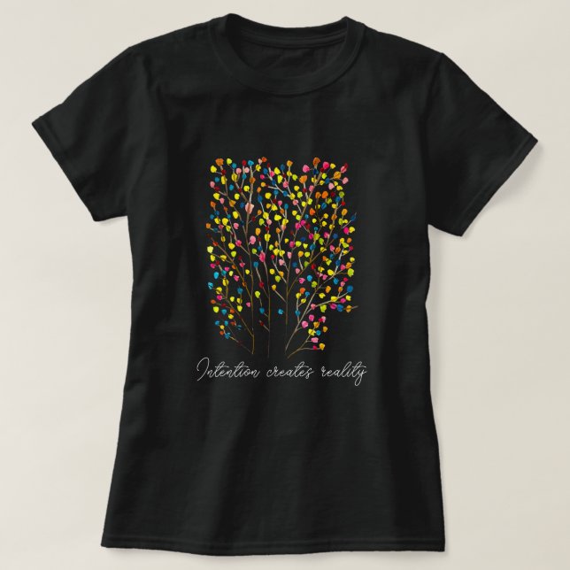 Magic tree rainbow tree T-Shirt (Design Front)