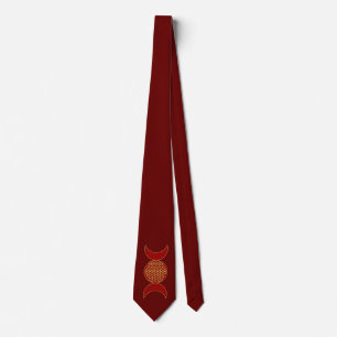 Magic Triple Moon - Spirit Flower Of Life 1 Hoodie Tie