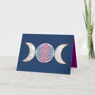 Magic Triple Moon - Spirit Flower Of Life 2 Card