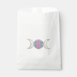 Magic Triple Moon - Spirit Flower Of Life 2 Favour Bag