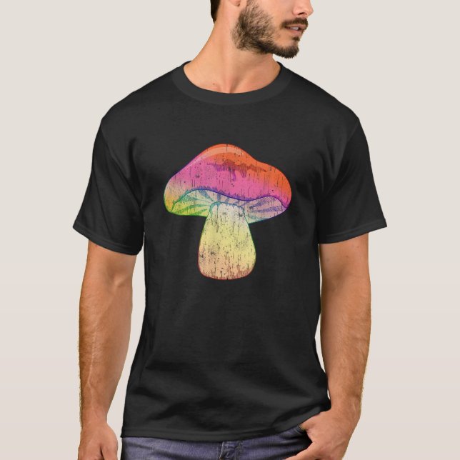 Magic Trippy Vintage Mushroom Shirt (Front)