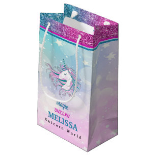 Magic unicorn gift bags. small gift bag