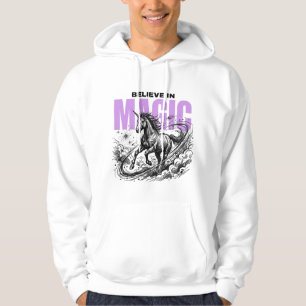 MAGIC Unicorn Graphic T-Shirt   Fantasy Streetwear Hoodie