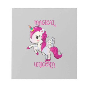 Magic Unicorn Lover Fan Club Notepad