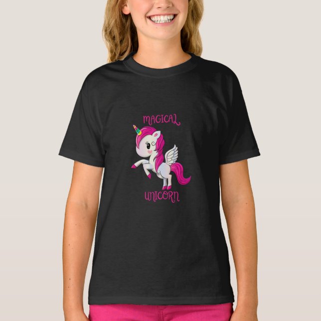  Magic Unicorn Lover Fan Club  T-Shirt (Front)