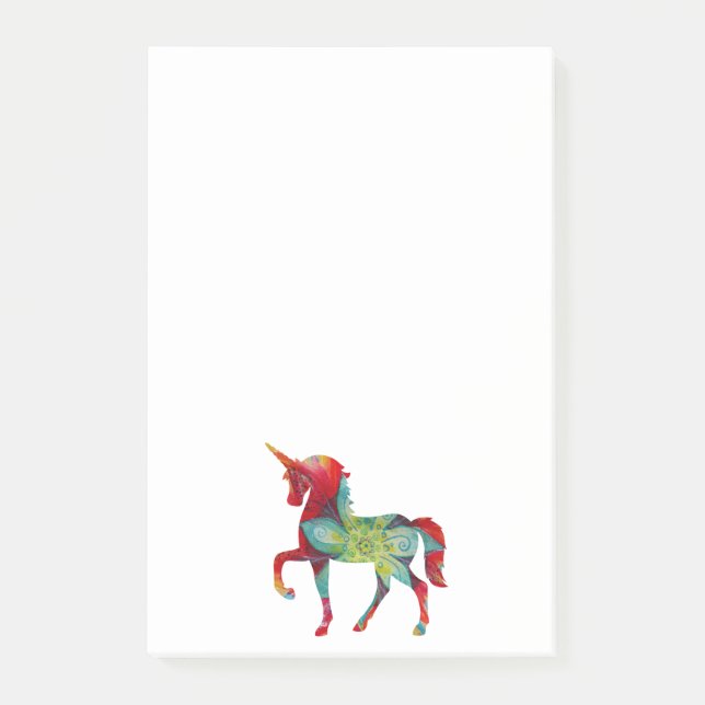 Magic unicorn Post-it Notes (Front)