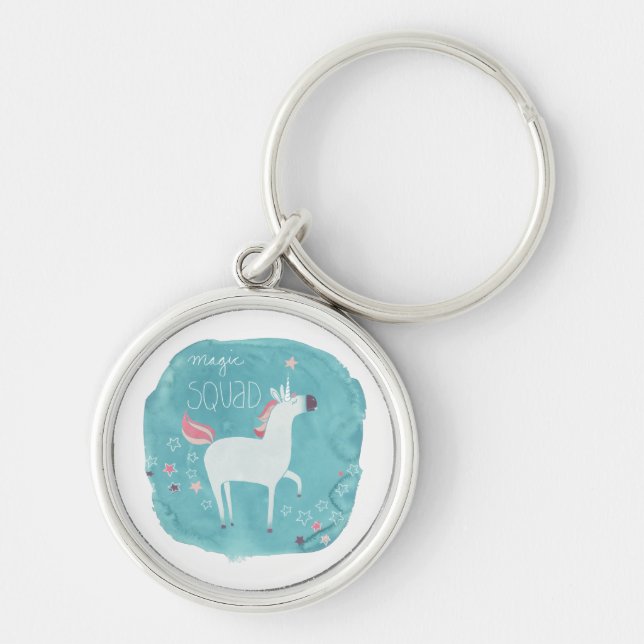 Magic Unicorn Squad Key Ring (Front)