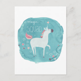 Magic Unicorn Squad Postcard