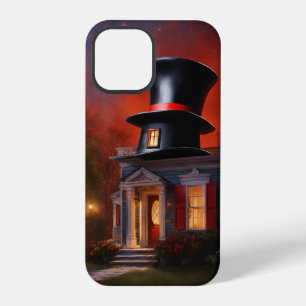 Magic Unveiled: Top Hat & Enchanted House iPhone 12 Pro Case