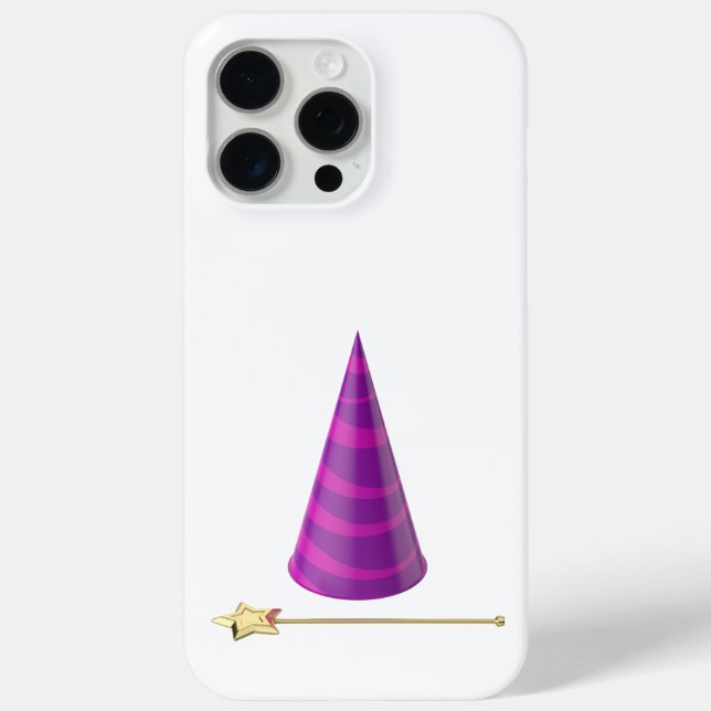 Magic wand and a cone hat Case-Mate iPhone case (Back)