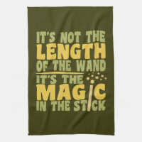 MAGIC WAND custom kitchen towel
