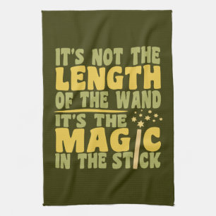 MAGIC WAND custom kitchen towel