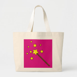 Magic Wand Large Tote Bag