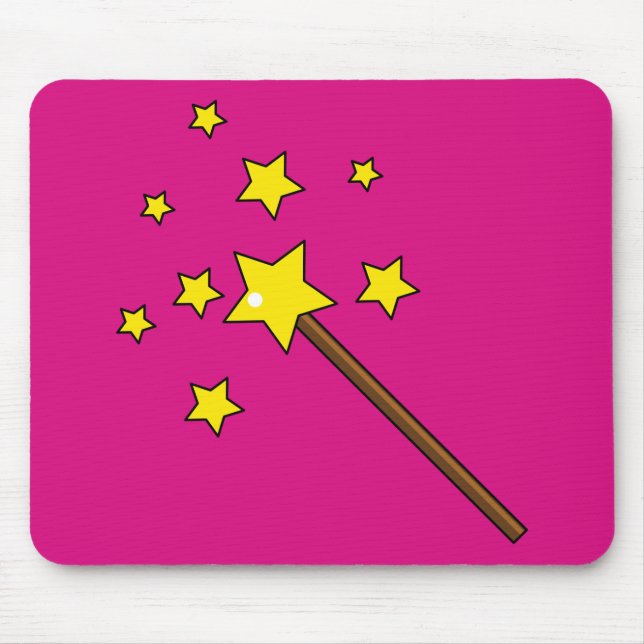 Magic Wand Mouse Pad (Front)