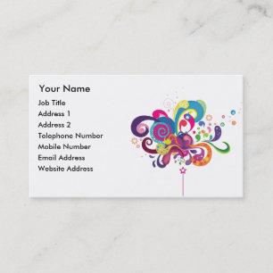 Magic Wand of Colour Business Card
