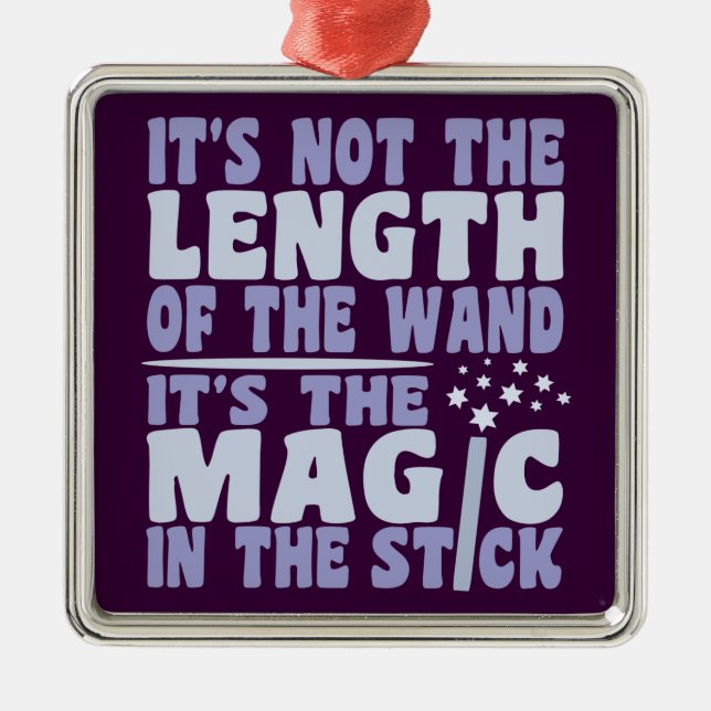 MAGIC WAND ornament (Front)
