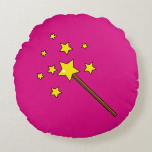 Magic Wand Round Cushion