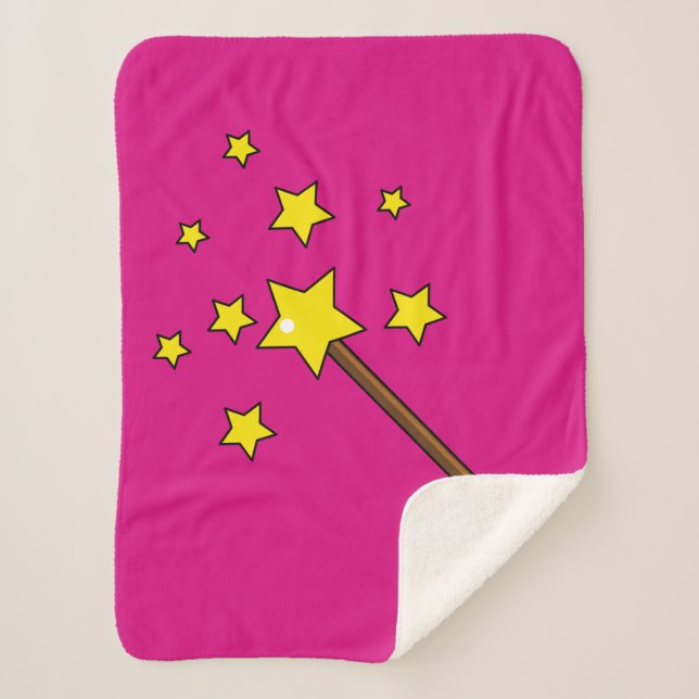 Magic Wand Sherpa Blanket (Front)