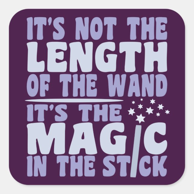 MAGIC WAND stickers (Front)