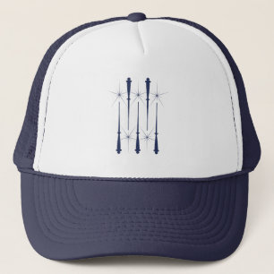 Magic Wands (Blue) Trucker Hat (12 colours)