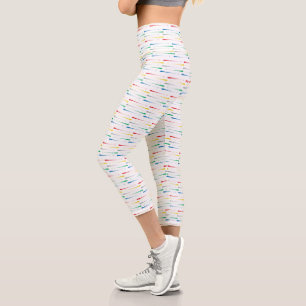 Magic Wands High Waisted Capri Leggings 