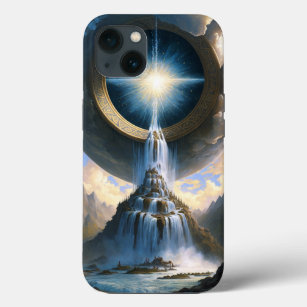 Magic Waterfall Surreal Fantasy Art iPhone 13 Case