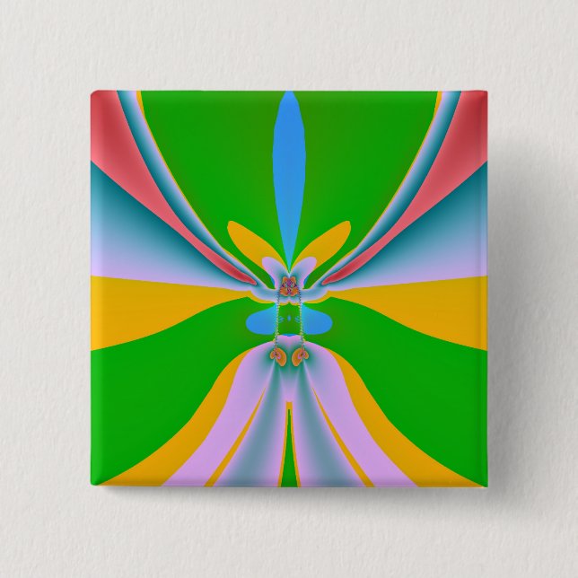 Magic Way 15 Cm Square Badge (Front)