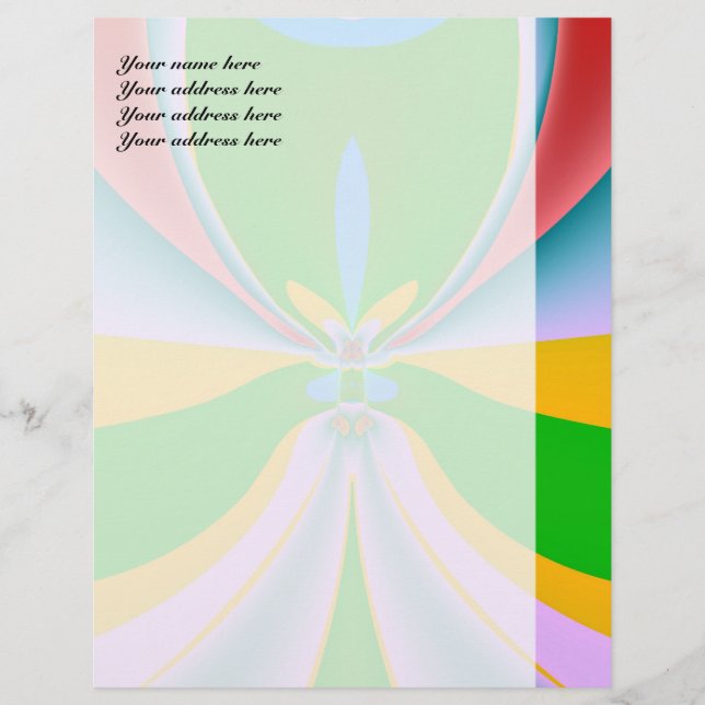 Magic Way Letterhead Template (Front)