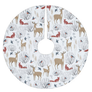Magic Winter Wonderland Brushed Polyester Tree Skirt