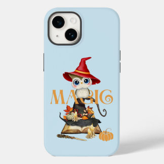 Magic Witch Owl Fall Themed Case-Mate iPhone 14 Case