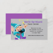 Magic Wizard Business Card (Front/Back)