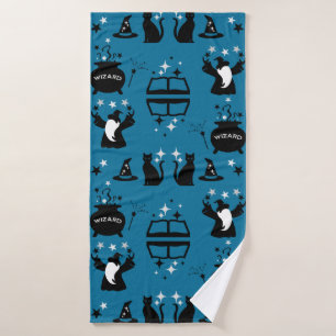 Magic Wizard Home Decor Bath Towel