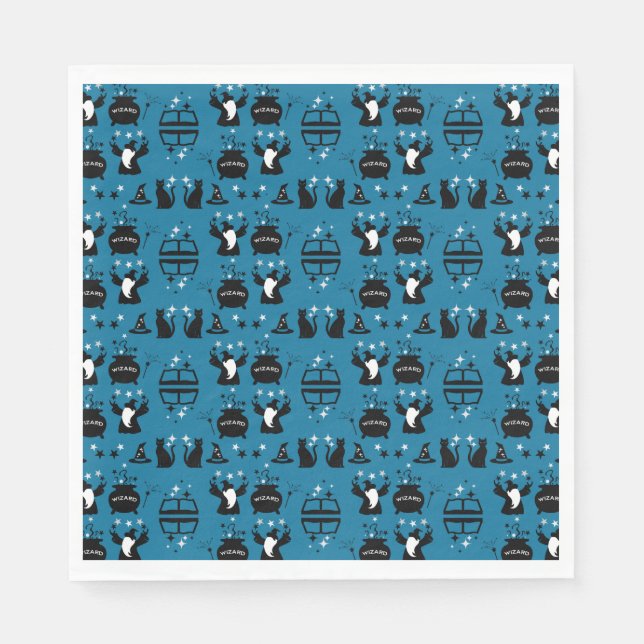 Magic Wizard Home Decor Napkin (Front)