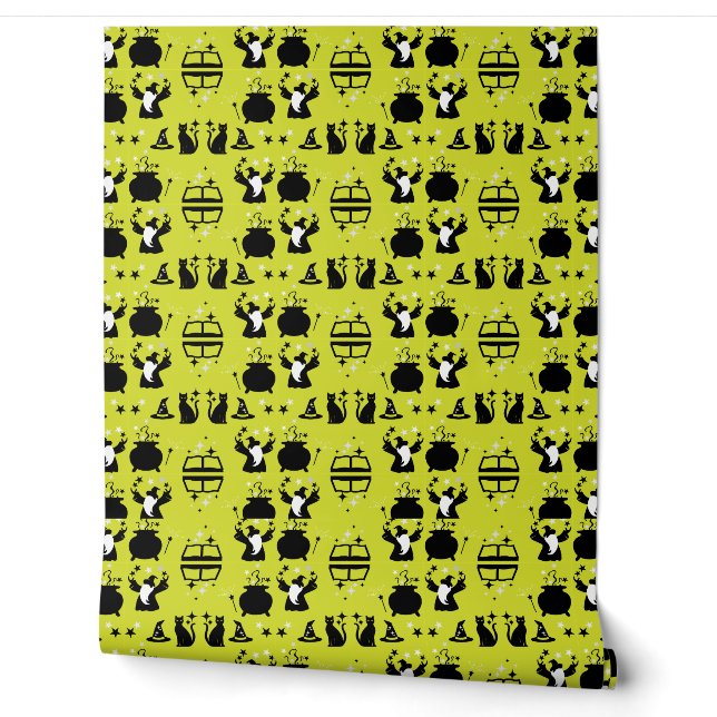 Magic Wizard Home Decor Wallpaper (Unrolling)