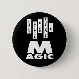 Magic Woman 6 Cm Round Badge