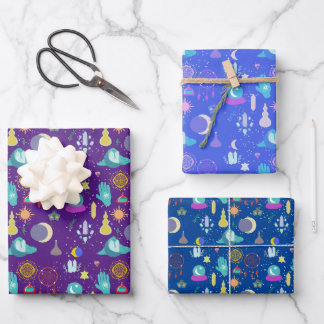 Magic wrapping paper sheet